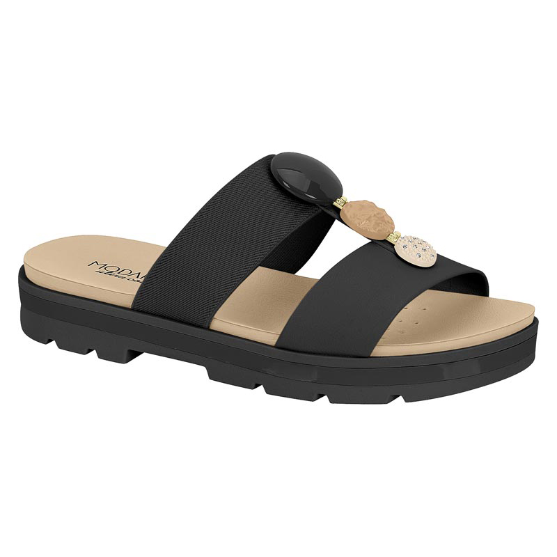22454 – NAPA FLOATHER NATURE/ELASTICO (15745) NEGRO 01