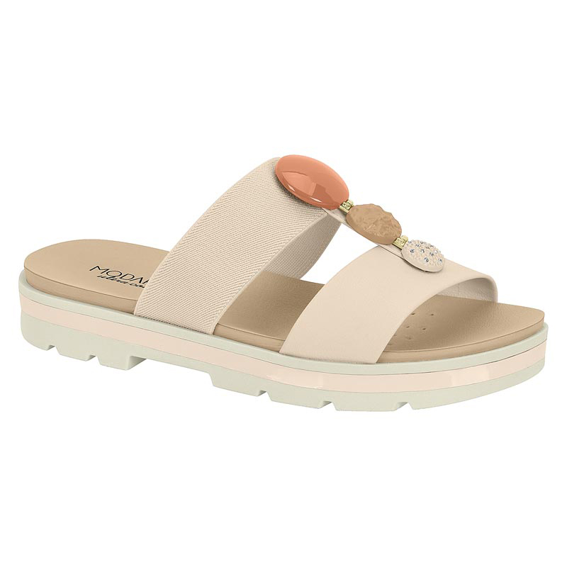 22454 – NAPA FLOATHER NATURE/ELASTICO (98309) CREME 985/CORAL 1215-TAN 1080-CREME 985