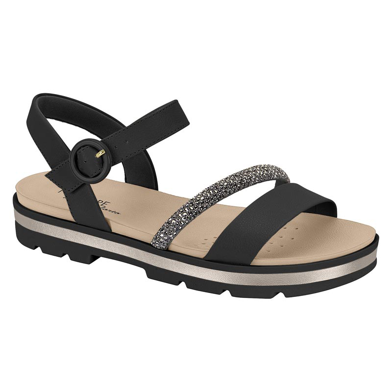 31076 – NP FLOATHER NATURE/TIRA PRONTA SAGU (91008) NEGRO/NEGRO DIAMANTE-NEGR