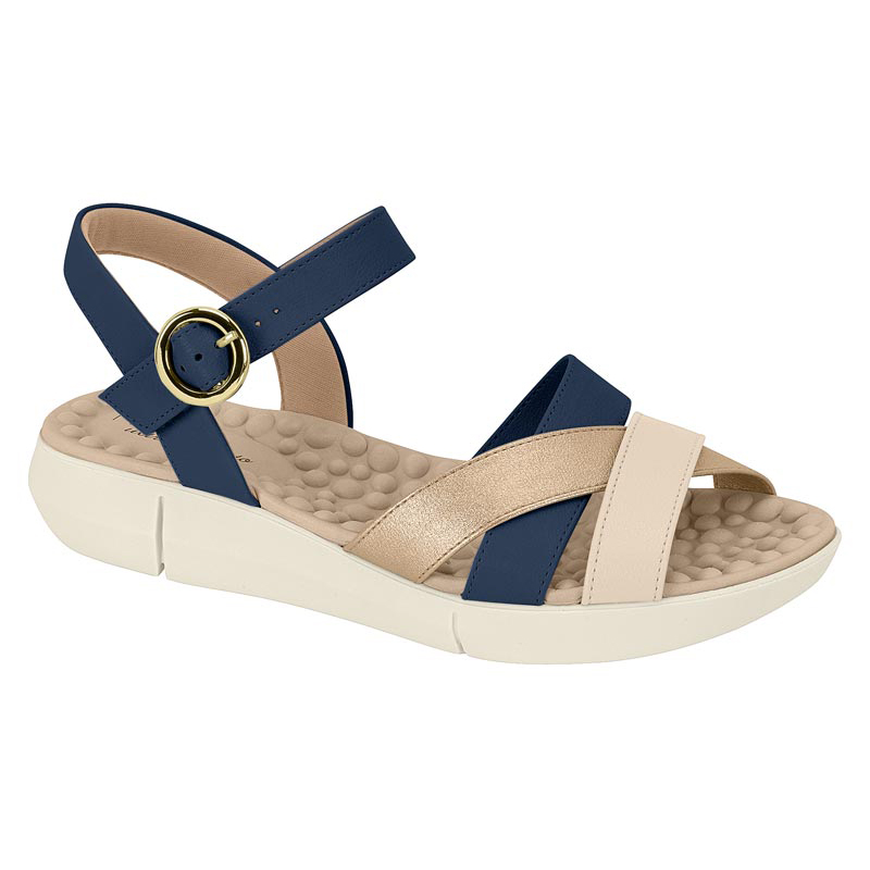 28590 – NP FLOATHER NATURE/METALIZ LONDON (105937) MARINHO 1071/DOURADO/CREME 985/OURO CLARO