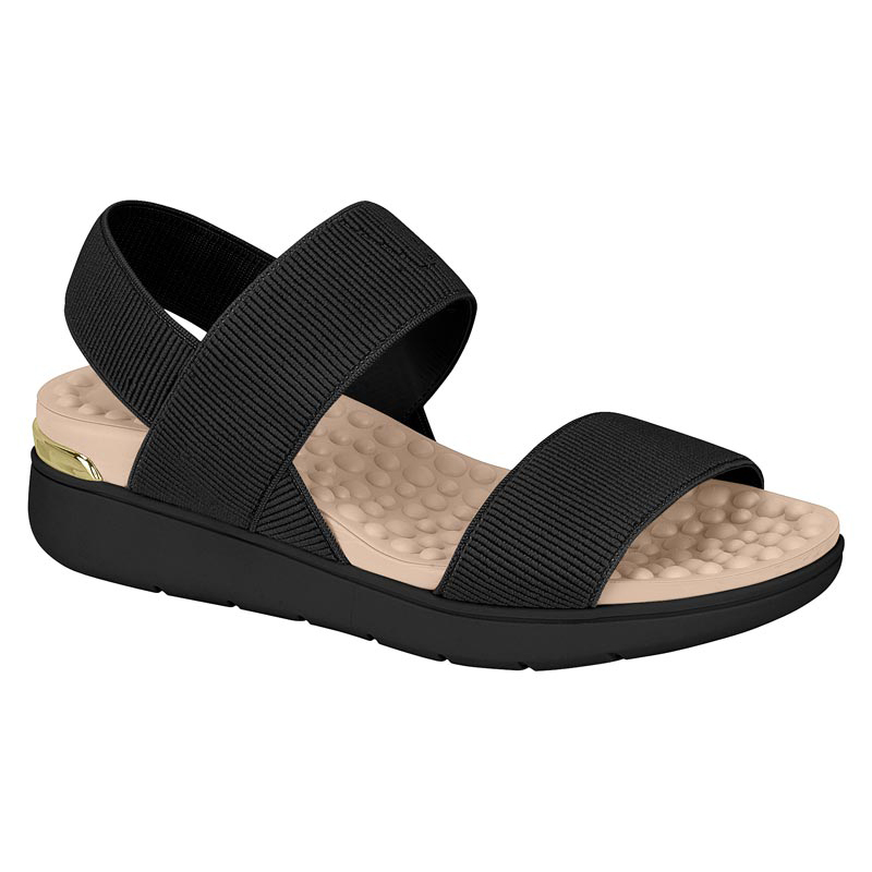 21177 – ELASTICO CANELADO (3) NEGRO
