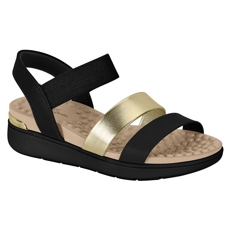 30681 – BRILHO ITALIA/NP FLOAT NATURE/ELAST (17140) DORADO/NEGRO