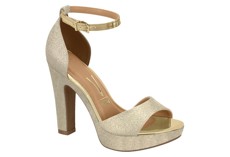 26594 – TELA SHINE PARIS/METAL GLAMOUR (66) DORADO