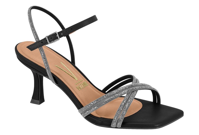 27907 – TIRA PRONTA FLORENCA/PELICA (97257) PRETO 01-CRISTAL-NIQUEL/PRETO 01