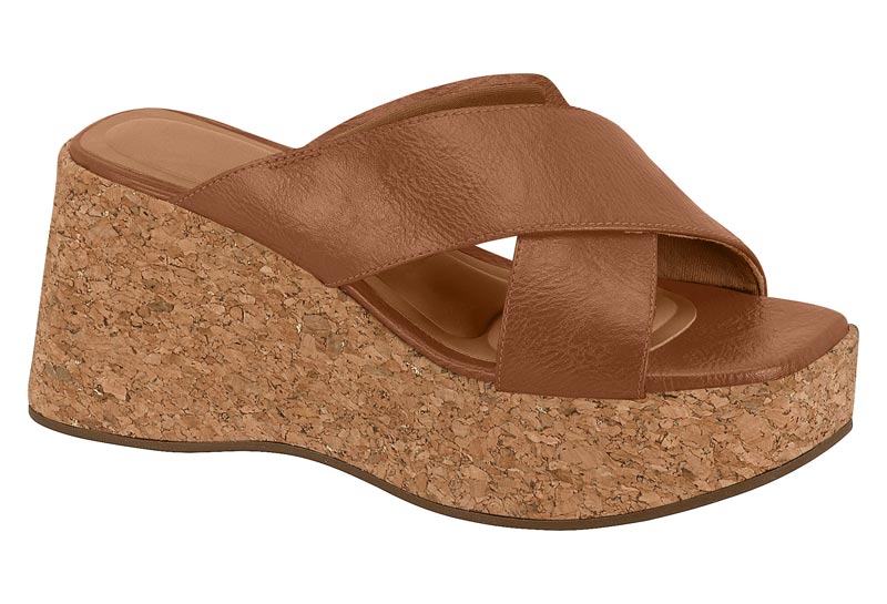 30654 – NAPA CALF/TECIDO CORTICA DUBAI (105108) MOCCA 1398/NATURAL-DOURADO