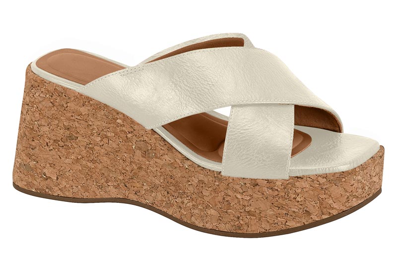 30654 – NAPA CALF/TECIDO CORTICA DUBAI (94802) BLANCO OFF/NATURAL – ORO