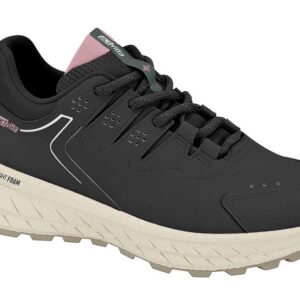 Tenis Actvitta Light Foam Negro con Rosa y Suela Track
