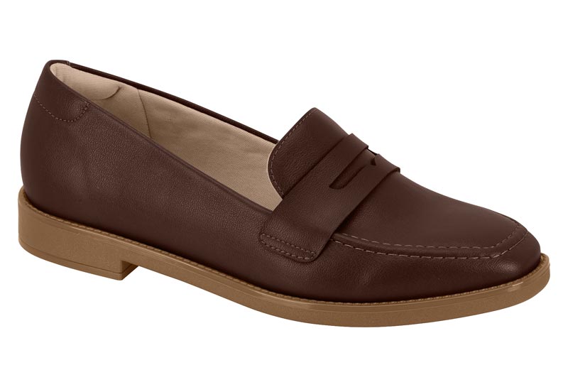 Mocasín Antifaz Napa Chocolate Beira Rio