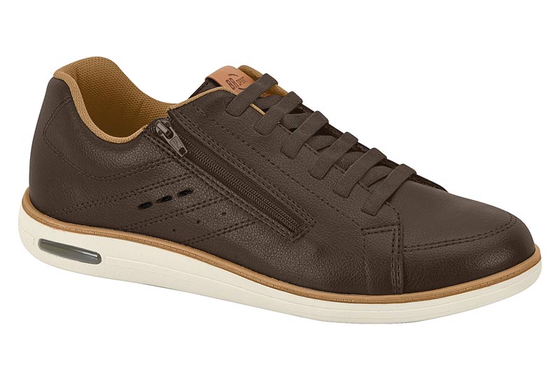 Tenis Urbano Cierre Lateral Napa Café BR Sport