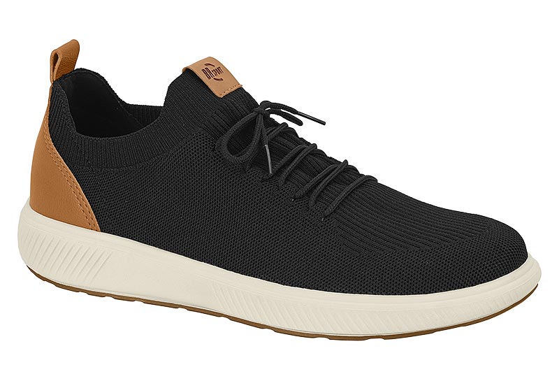 Tenis Urbano Knit Negro Camel BR SPORT