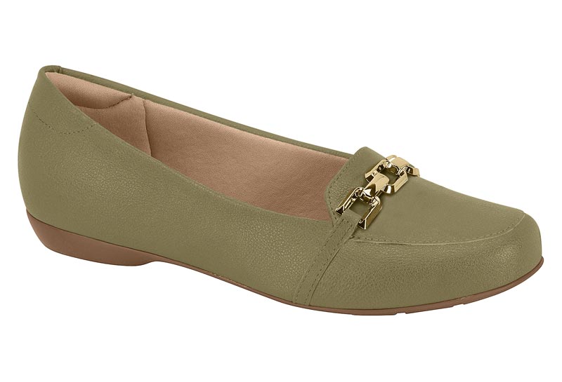 Mocasín Plano Napa Cadena Dorada Alecrim Modare
