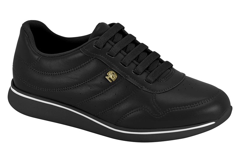 Tenis Casual Modare Napa Suprema Negro Dama Confort