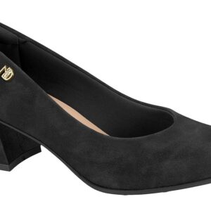Zapatilla Bloque Confort Napa Veluna Negra MODARE