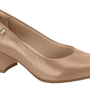 Zapatilla Bloque Napa Lezard Nude Modare Confort Casual Chic