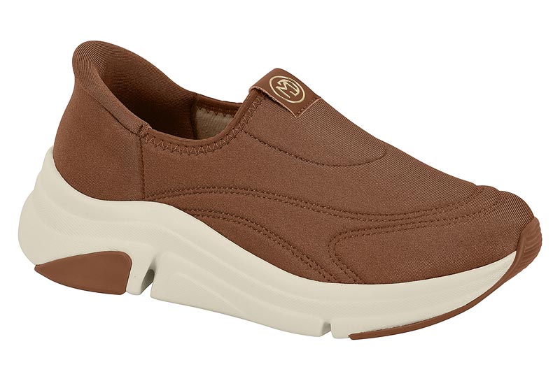 Tenis Slip-on Plataforma Lycra Avela Modare