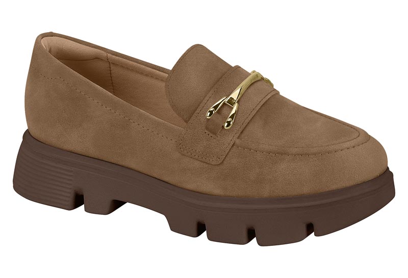 Mocasín Modare Castaño con Herraje y Suela Track