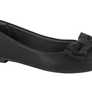 Balerina con Moño Napa Negra Moleca