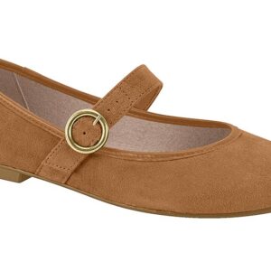 Balerina Mary Jane de Ante Camel Moleca
