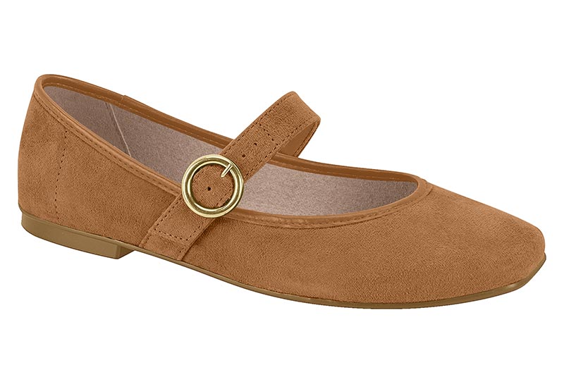 Balerina Mary Jane de Ante Camel Moleca
