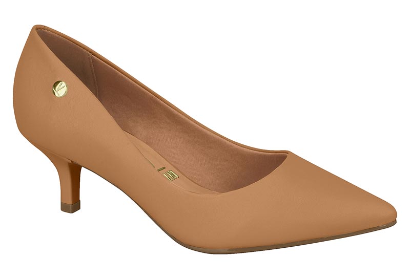 Zapatilla Kitten Punta Fina Pelica Camel Vizzano