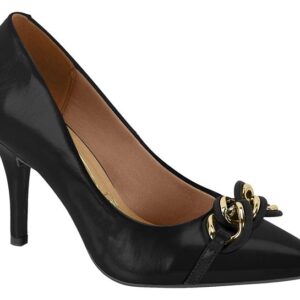 Zapatilla Aguja Negra con Cadena Vizzano