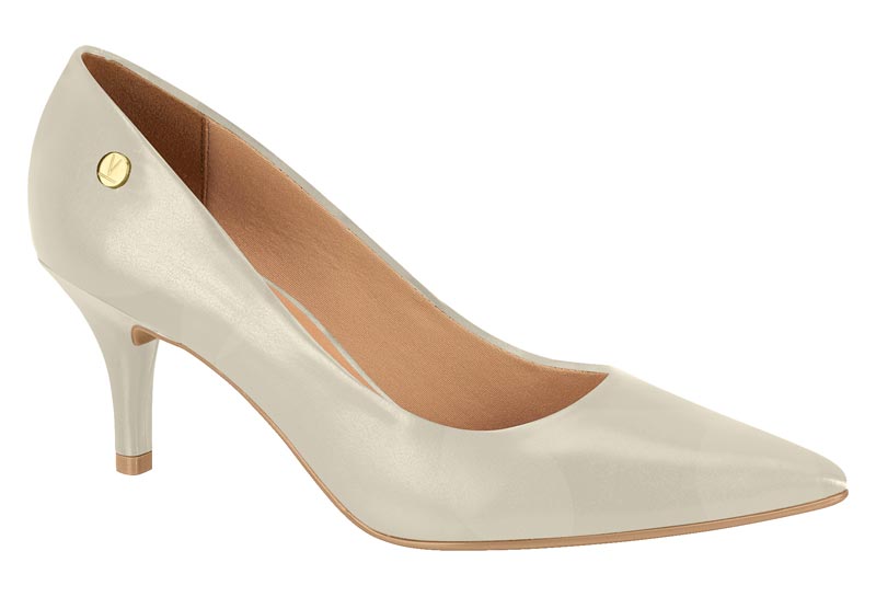 Zapatilla Punta Fina Napa Blanco Off Vizzano