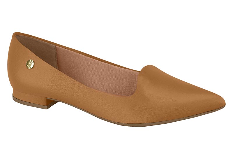 Balerina Punta Fina Lisa Camel Vizzano