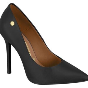 Zapatilla Aguja Punta Fina Pelica Negra Vizzano